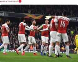 Arsenal Lompati Man United Berkat Gol Lacazette dan Mkhitaryan