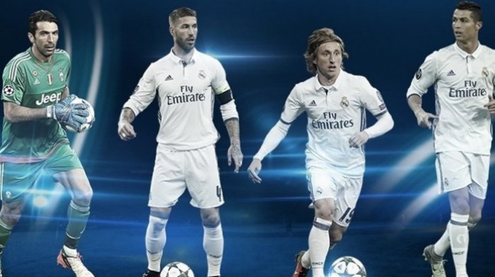 Real Madrid Dominasi Tiga Pemain Terbaik Liga Champions 2016-2017