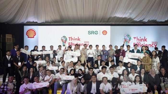 Para Penerima Anugerah Inovasi Mahasiswa di Kompetisi Think Efficiency 2023