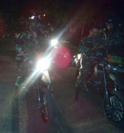 Pascabom Sarinah Kodim 0501/Jakarta Pusat Lakukan Patroli Obyek Vital