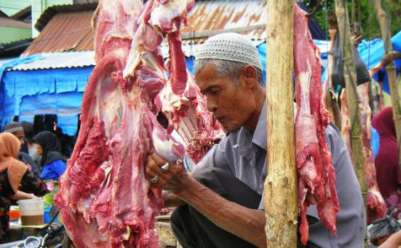 Harga Daging Tembus Rp120 ribu per kg di Lhokseumawe