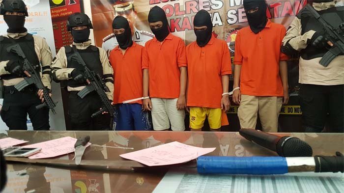 4 Begal di Jember yang Kerap Memperkosa Korbannya Ditangkap