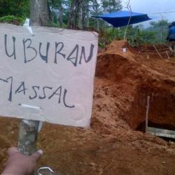 Kisah Dibalik Pemakaman Massal Korban Bencana Longsor Banjarnegara