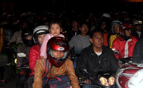 Pemudik Motor Nyaris Ricuh di Bakauheni