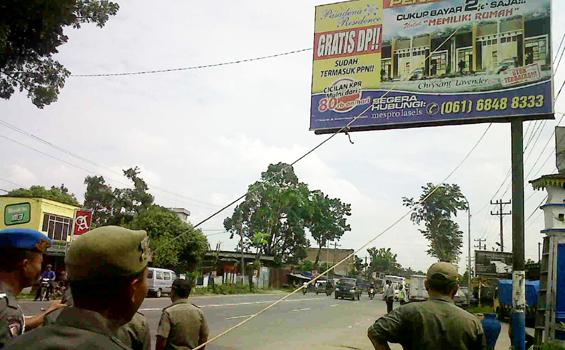 Pajak Iklan Dinding Kota Bandung Hilang 70 Persen