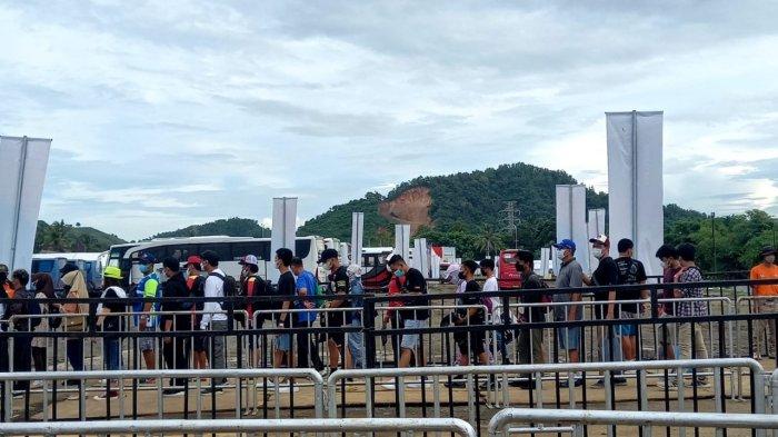 MotoGP Mandalika - Penonton Mulai Berdatangan Sejam Sebelum Race 2 Asia Talent Cup