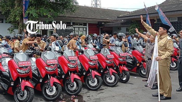 Motor Dinas NMAX Kepala Desa Sambirejo Wonogiri Digunakan Anaknya hingga ke Solo