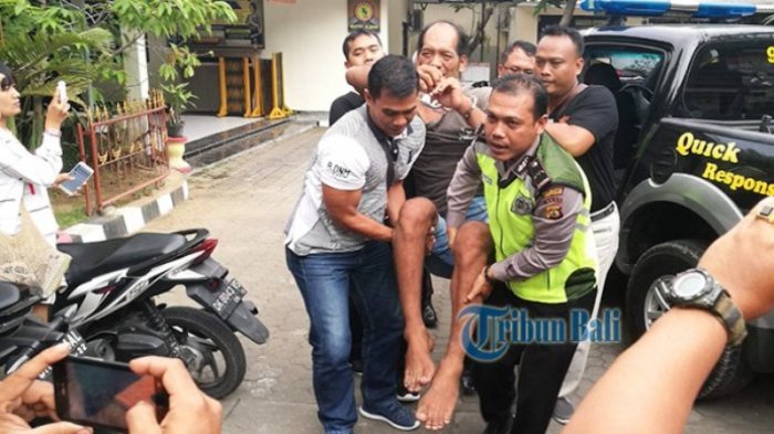 Ini Fakta-fakta Pria Ngamuk Coba Rampas Pistol Polisi yang Hebohkan Denpasar