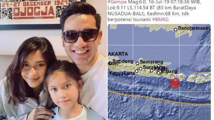 Perasaan Nana Mirdad Saat Tahu Ada Gempa di Bali