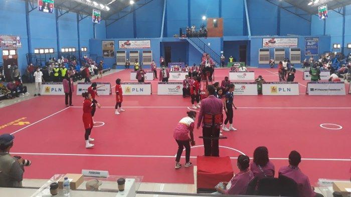 Tim Sepak Takraw Putri Sulawesi Selatan Persembahkan Medali Emas Usai Tekuk DKI Jakarta