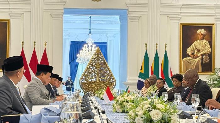 Sama-sama Negara Anggota BRICS, Prabowo Ingin Perkuat Kerja Sama dengan Afsel