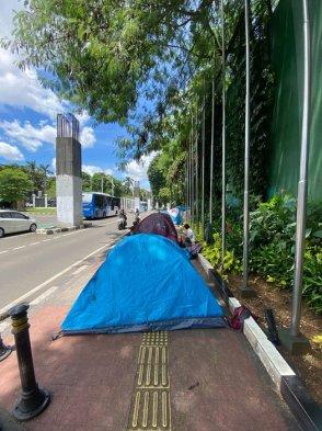 Aksi Piknik di Sekitar Gedung DPR Kembali Digelar, Masyarakat Sipil: Perlawanan Terus Berlanjut