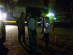 Sri Puryono Amati Lokasi Ledakan di Gedung DPRD Jateng