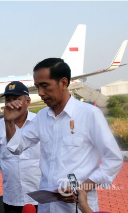 Pendiri SOKSI Temui Jokowi di Istana