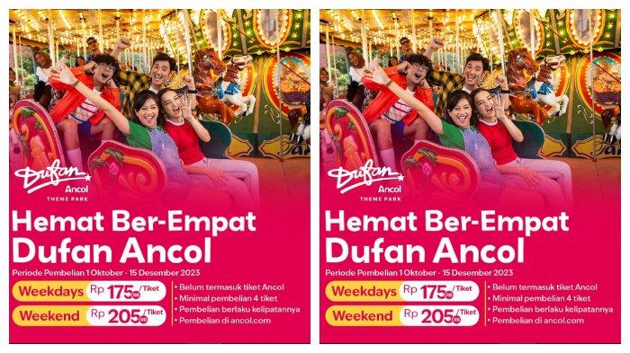 Promo Dufan, Atlantis, dan Sea World: Dapatkan Potongan Harga Minimal Pembelian 4 Tiket