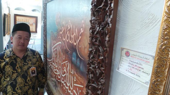 Sebelum Melukis Kaligrafi Seharga Rp 1 Miliar Purwanto Puasa 7 Tahun
