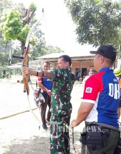 Pusjas Permildas Memperkenalkan dan Mengadakan Pelatihan Singkat Panahan Kepada Anggota