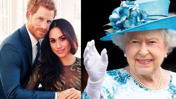 Tatapan Tajam Ratu Elizabeth II kepada Meghan Markle Saat Pernikahannya Curi Perhatian Netizen