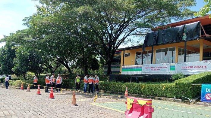 2023 Keluar Semburan Api 12 Meter Kini Muncul Asap dari Dalam Tanah di Rest Area 86 B Tol Cipali