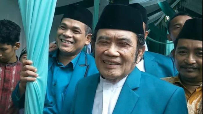 Rhoma Irama saat ditemui di kawasan Tole Iskandar, Depok Jawa Barat, Selasa (25/4/2023).
