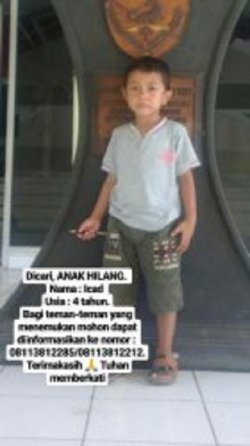 Bocah Balita Anak Pejabat Jaksa di NTT Diculik Orang Tak Dikenal
