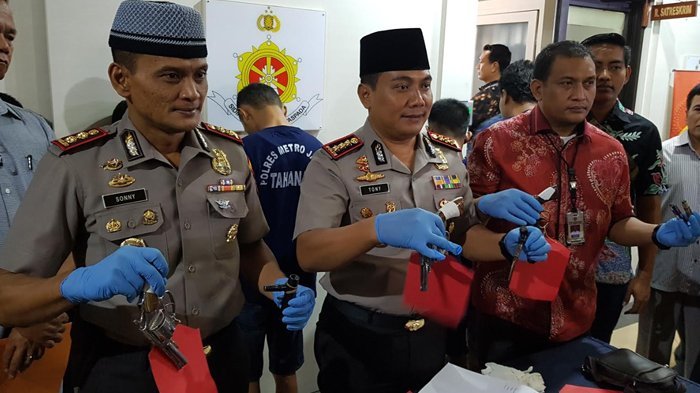 Sembilan Pelaku Curanmor yang Berhasil Diringkus Polisi Telah Lakukan Kejahatannya Delapan Kali