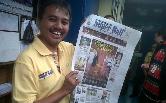 Roy Suryo Antusias Sambut Berita Kota Super Ball