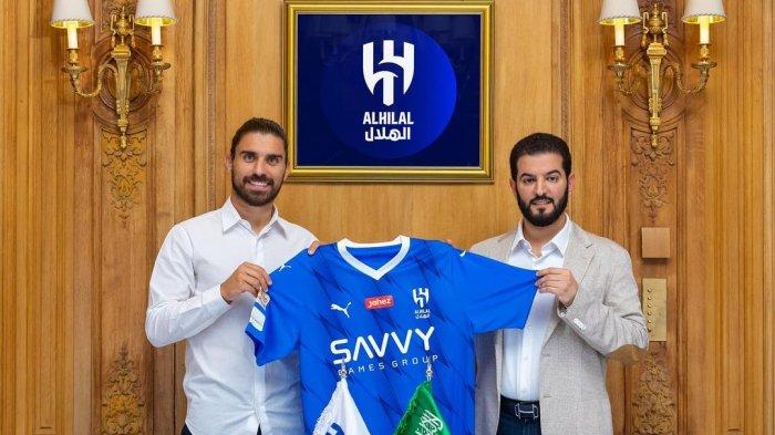 Ruben Neves diperkenalkan Al Hilal melalui unggahan instagram, pada Sabtu (24/6/2023) pagi ini.