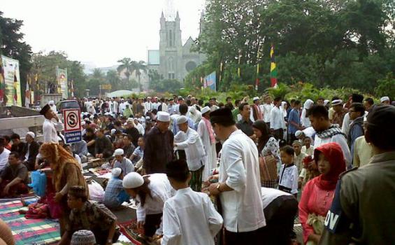 Diperkirakan 20.000 Orang Ikut Salat Ied di Istiqlal