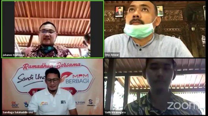 Diskusi Webinar, Sandiaga Bilang Krisis yang Dialami UMKM Saat Ini Berbeda dari 1997-1998