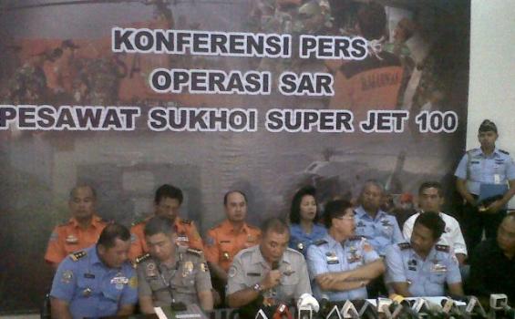 Operasi SAR Sukhoi Superjet 100 Dihentikan