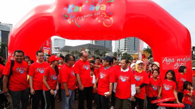 Karnaval Ayo Melek Gizi Sarihusada Meriah