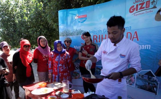 Sarihusada Gelar Jelajah Gizi di Kepulauan Seribu