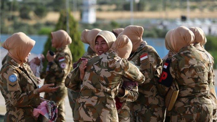 Satgas Indobatt UNIFIL Rayakan Lebaran di Medan Tugas