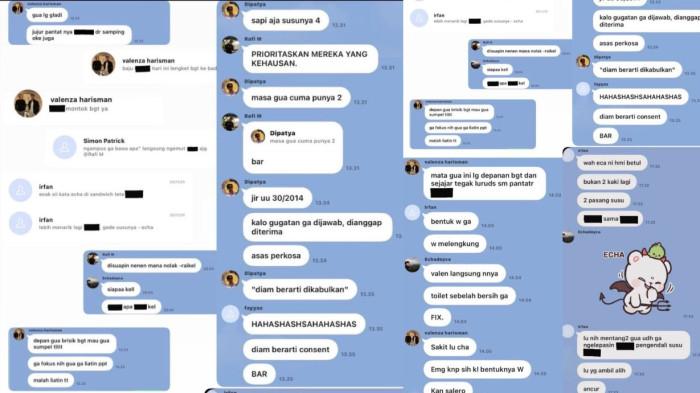 screenshot group chat mahasiswa fh UI