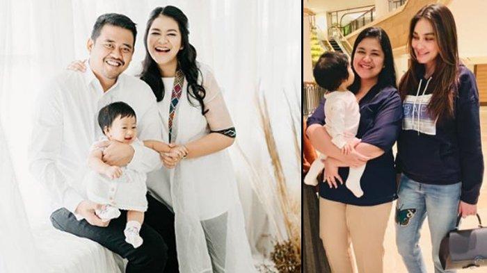 Makan Bareng Kahiyang Ayu, Luna Maya Soroti Bentuk Hidung Cucu Jokowi : Kok Bentukannya Begini ?