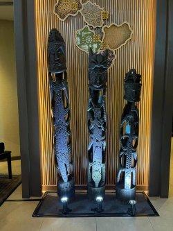 Seni Ukir Hingga Tarian Suku Kamoro Hadir di Senayan Park Jakarta