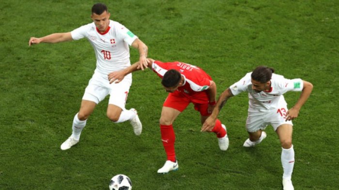 Serbia vs Swiss: Skor Sementara 1-1