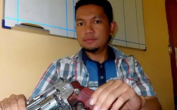 Perampok di Cimahi Todong Pistol ke Wajah Polisi