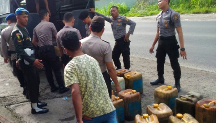 Boyo Simpan 944 Liter Solar Ilegal di Kamar