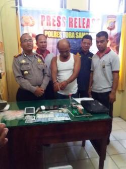 Sopir Bus di Toba Samosir Pilih Tergiur Jadi Bandar Sabu