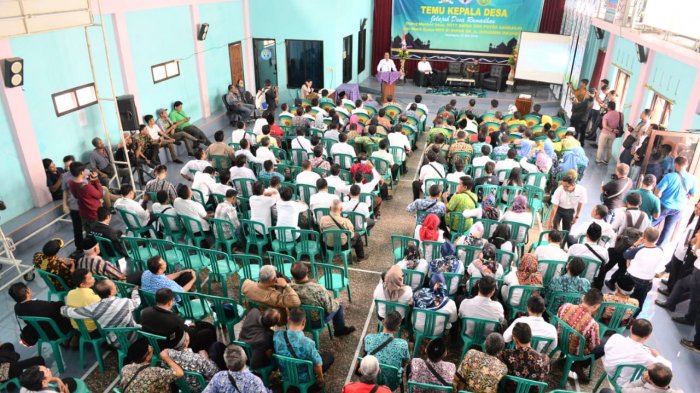 Kemendes PDTT Gelar Pertemuan Dengan Kepala Desa Se-Kabupaten Kuningan