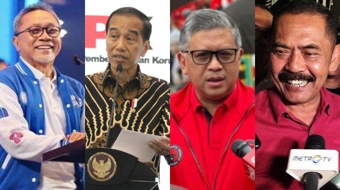 Zulhas sebut Jokowi Kini Partainya PAN Bukan PDIP Lagi, Ini Komentar Jokowi, Hasto, hingga FX Rudy
