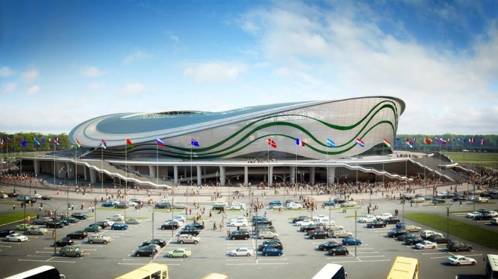 69.300 Gawai Pakai Wi-Fi Gratis di Kazan Arena