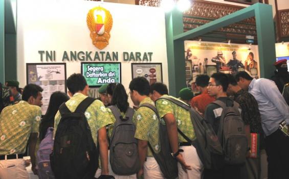 Pameran Angkatan Darat Diserbu Pelajar, Ini Alasannya