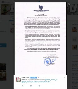 KBRI Mesir Terbitkan Surat Imbauan Bagi WNI untuk Tingkatkan Kewaspadaan