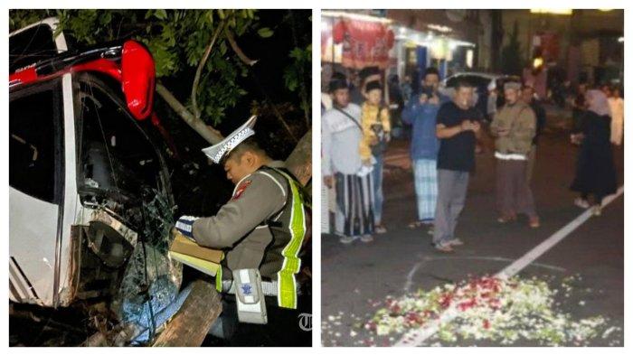 Ratusan Orang Gelar Doa Bersama dan Tabur Bunga Kenang Korban Kecelakaan Maut Bus Pariwisata di Batu