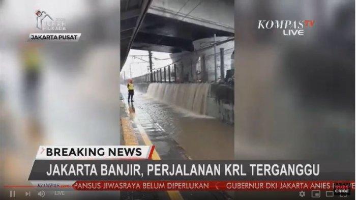 Tangkap Layar YouTube KompasTV KRL Tangerang Duri Belum Bisa Dilalui 