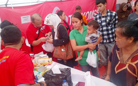 Telkom Group Siapkan Rp 1 M Untuk Tanggap Darurat