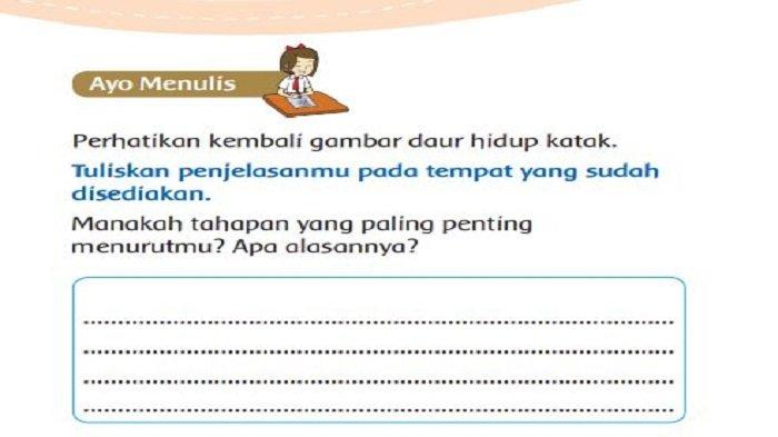 Kunci Jawaban Tema 1 Kelas 3 Halaman 132 Subtema 3 Pembelajaran 5: Ayo Menulis